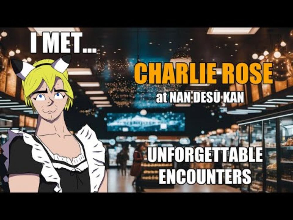 I Met Charlie Rose (PBS talk show host) at NDK Denver [Storytime+Art]