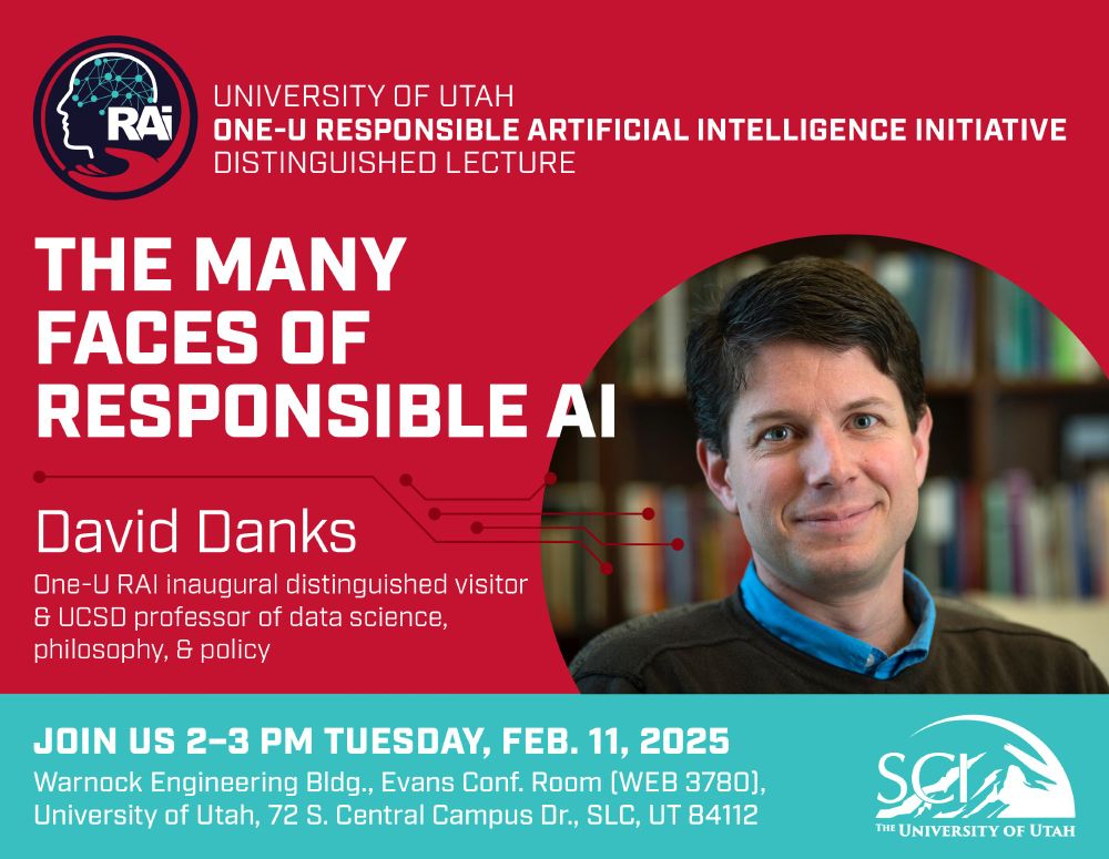 David Danks lecture promo graphic