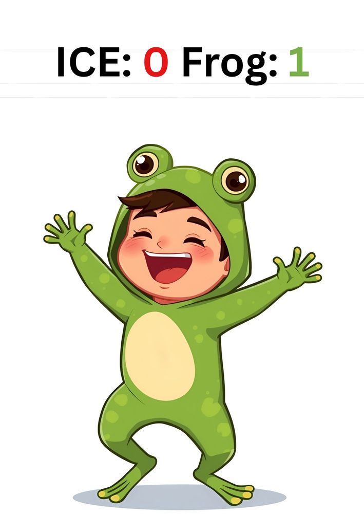 Ice 0 frog one