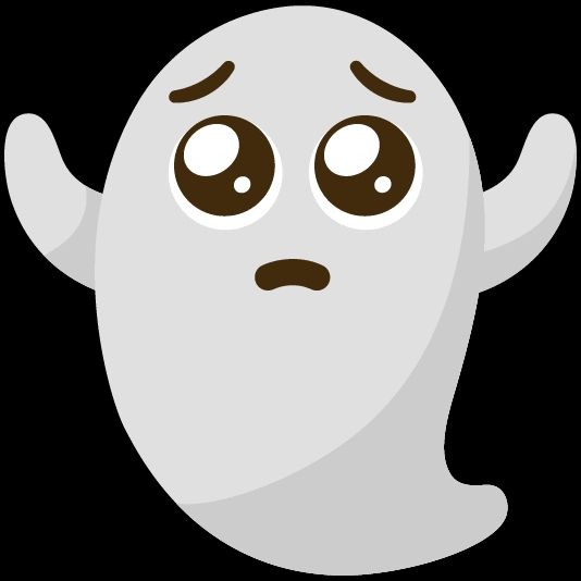 Emoji combo of 👻 + 🥺