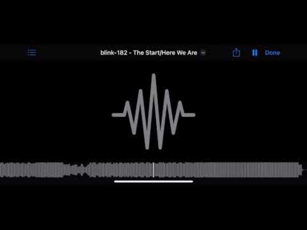 blink-182 - The Start/Here We Are (Unreleased Track)