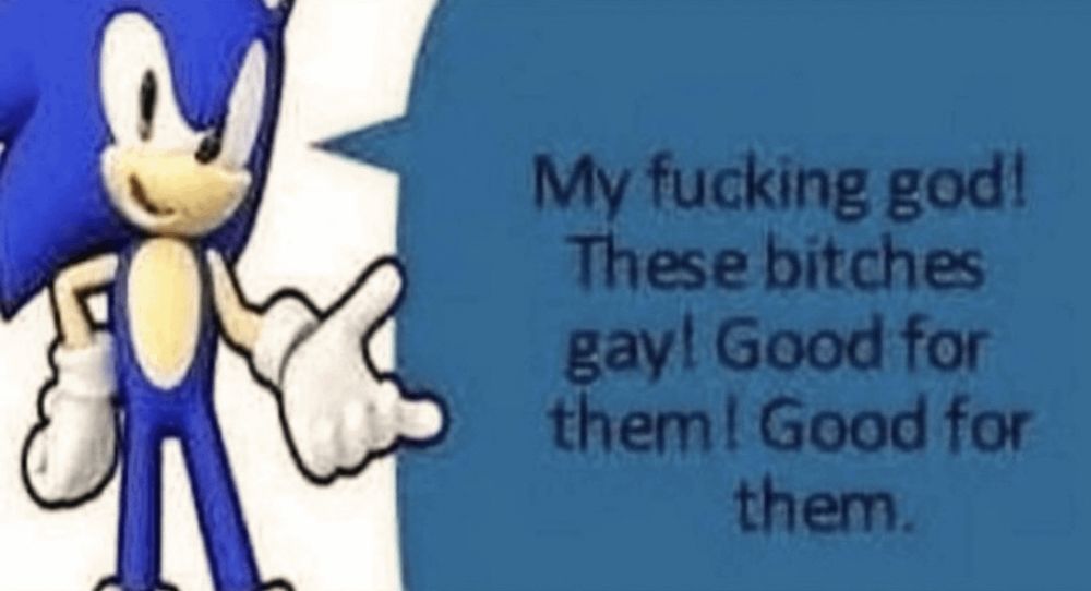 My fuckin go god! These bitches gay! Good for them! Good for them.