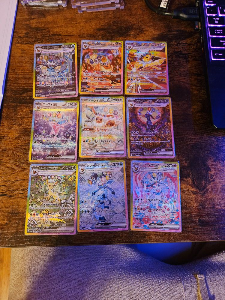 Full set eevee terestal festival full art