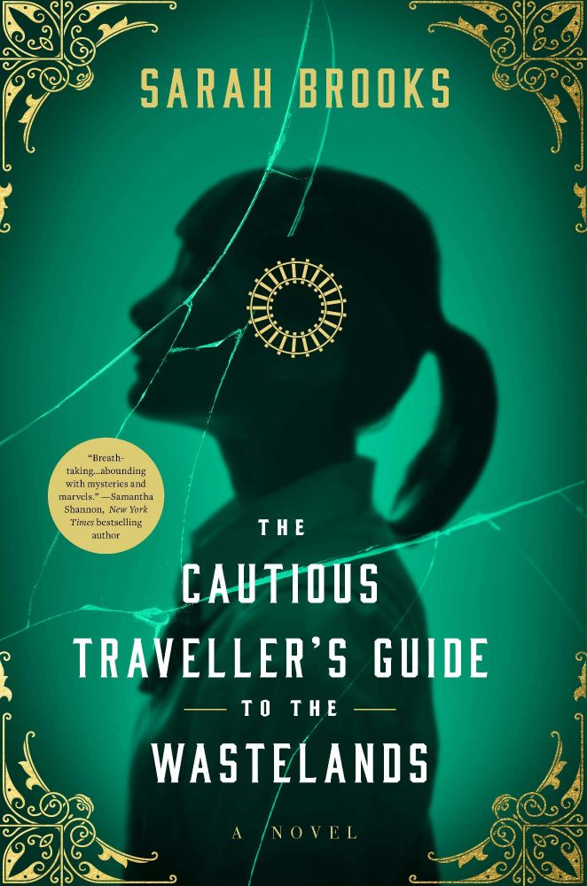 The cover of The Cautious Traveller's Guide to the Wastelands by Sarah Brooks. 