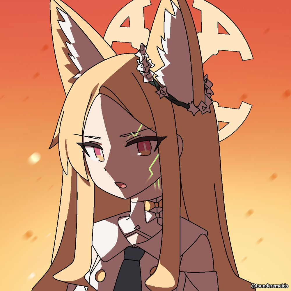 Seia doing the iconic Shirou face from Fate