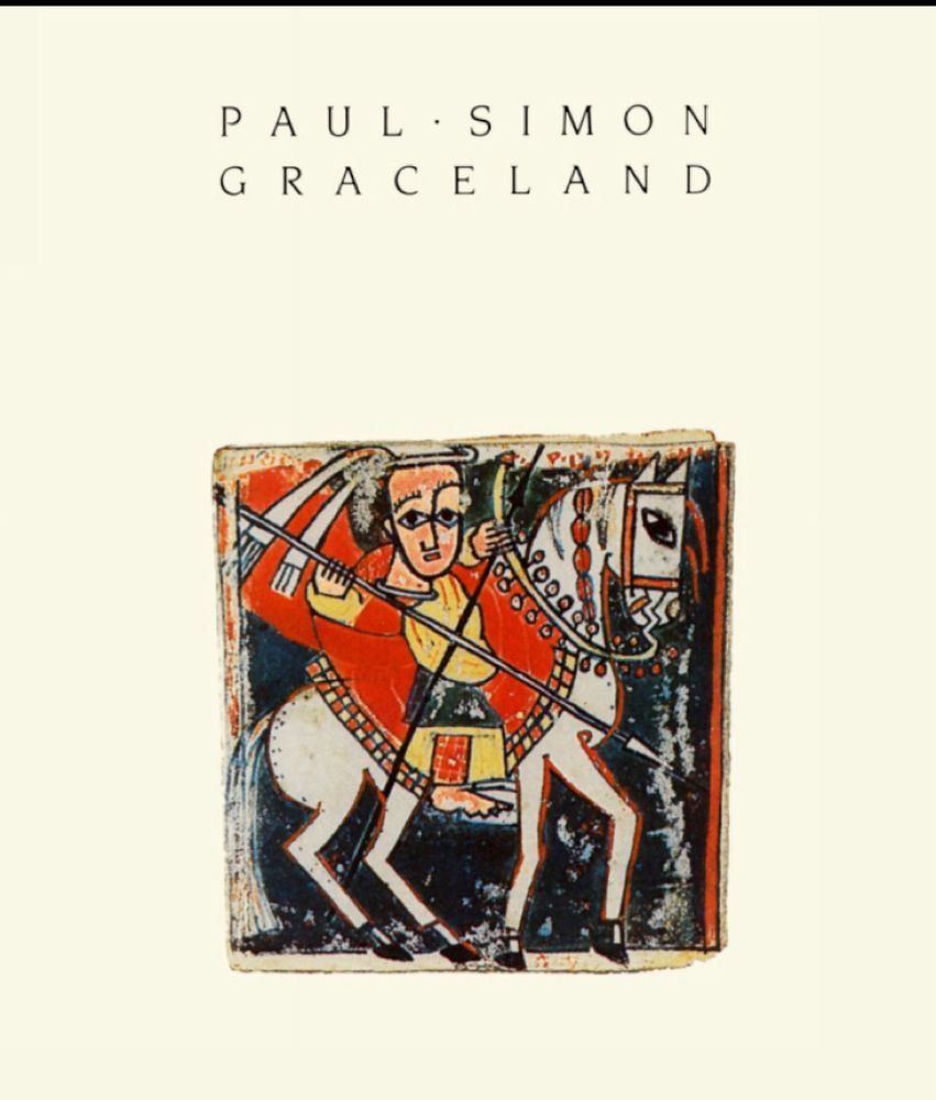 Cover art for Graceland by Paul Simon 