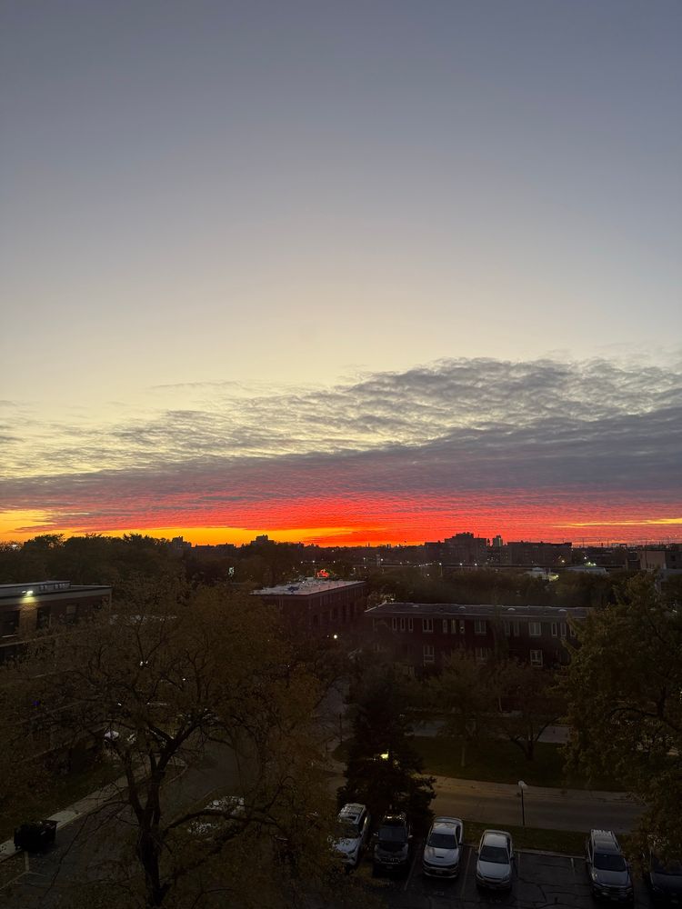 a pic i took of the sunset