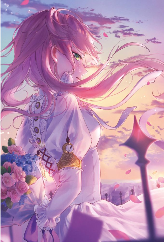 花とフリル描くの凄く楽しかった!!!!