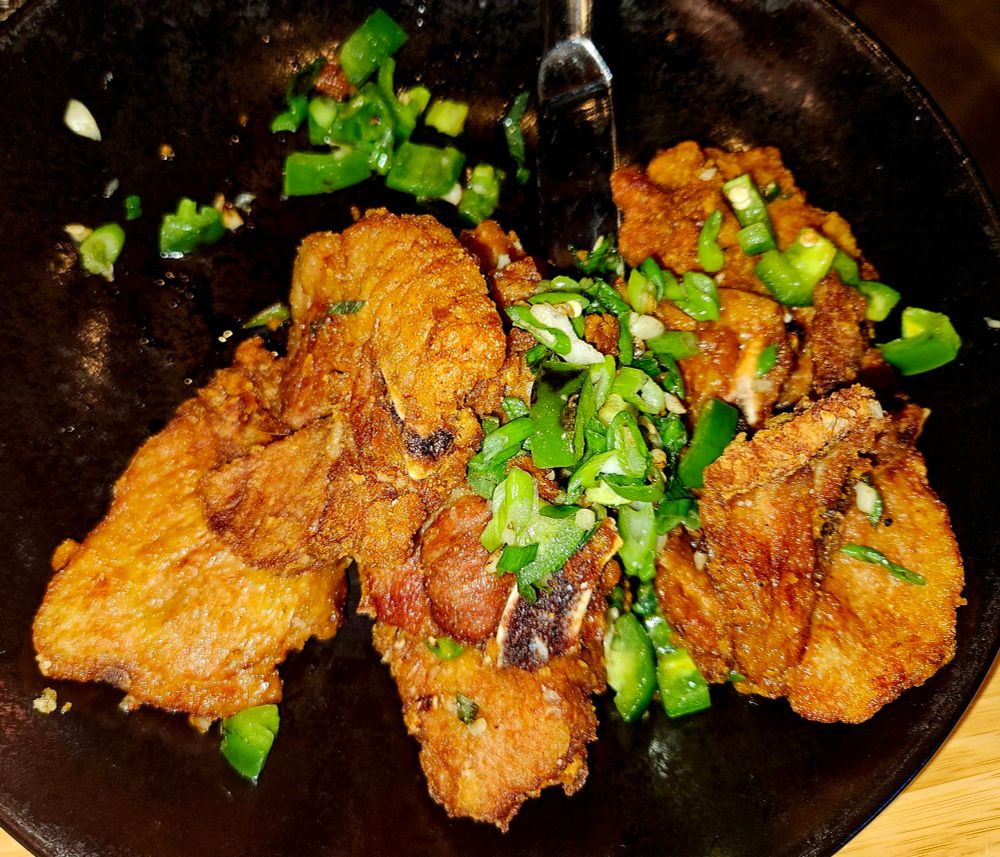 Salt and Pepper Pork Chop