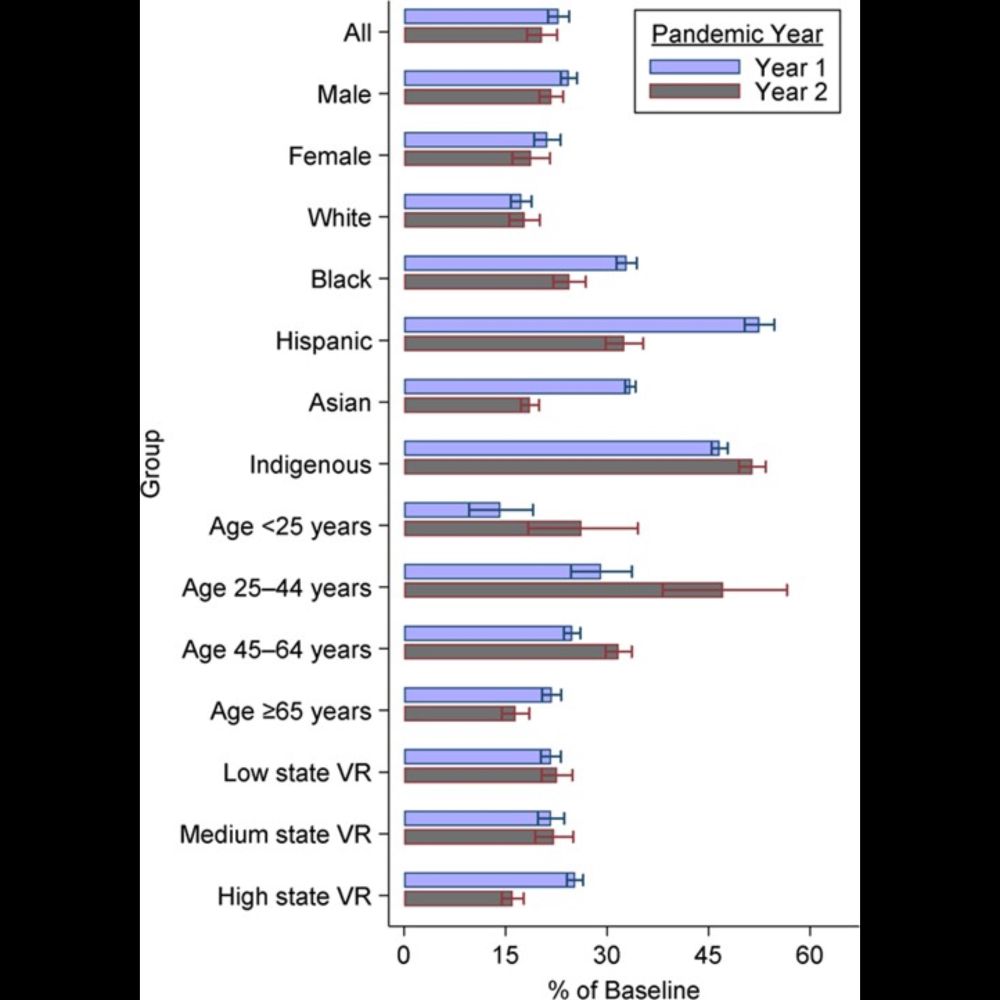 The Evolution of Excess Deaths in the United States During the First 2 Years of the COVID-19 Pandemi...