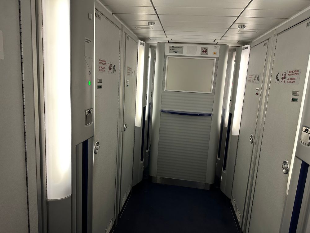 5 toilets under main deck.