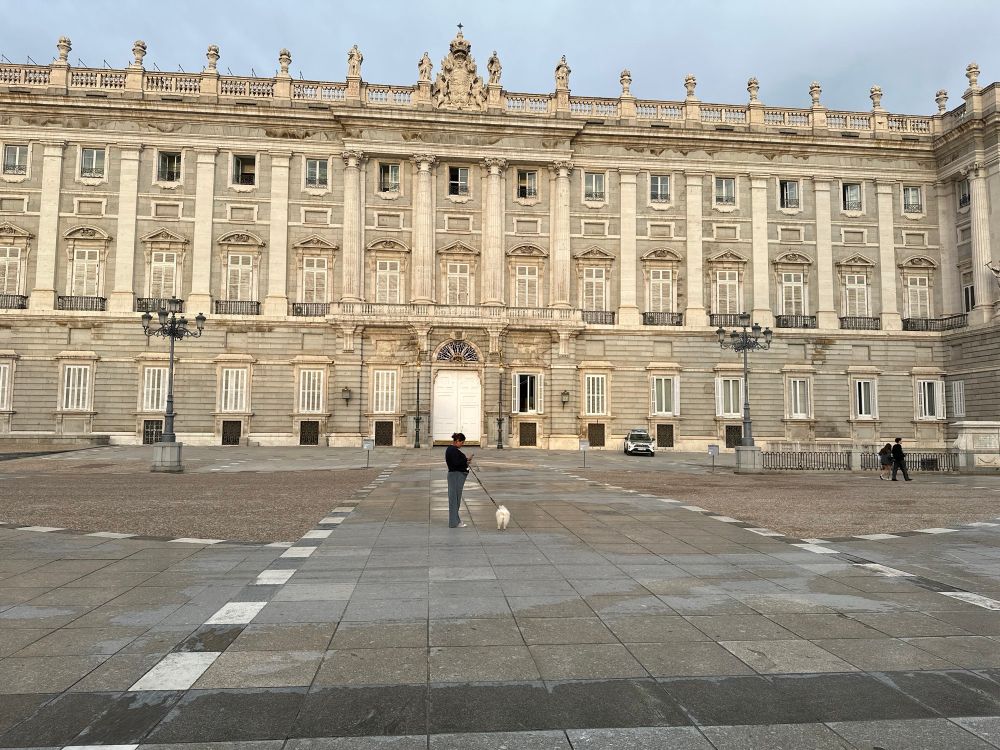 Viee of Palacio Real de Madrid.