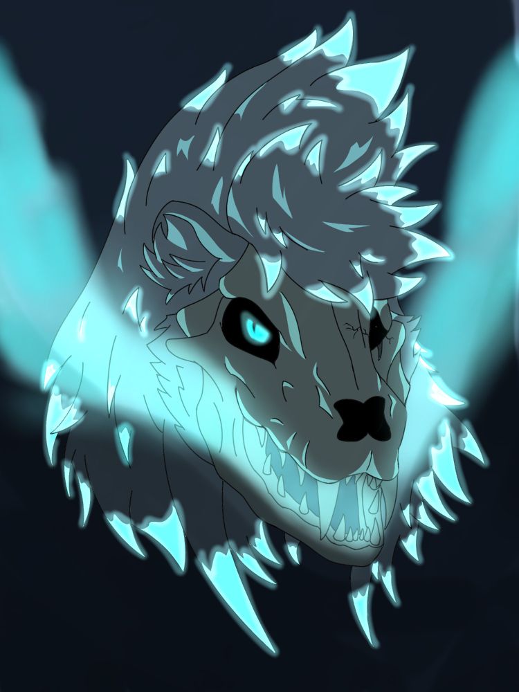 Zende with skull head