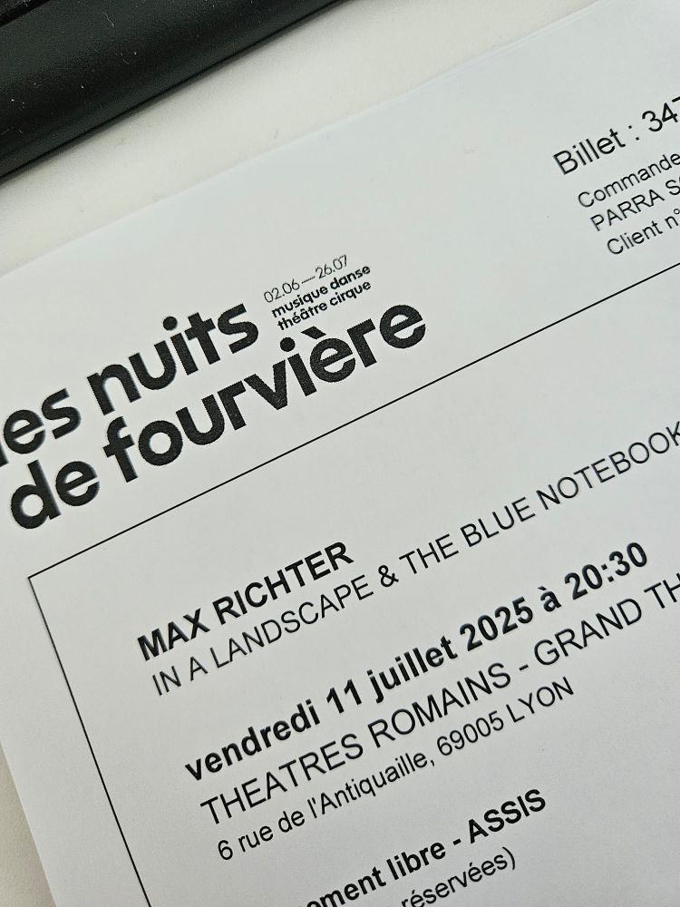 Les nuits de Fourvière, Max Richter