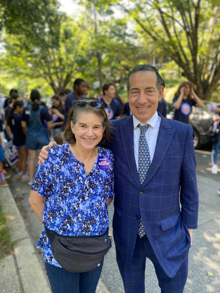 With Rep Jamie Raskin