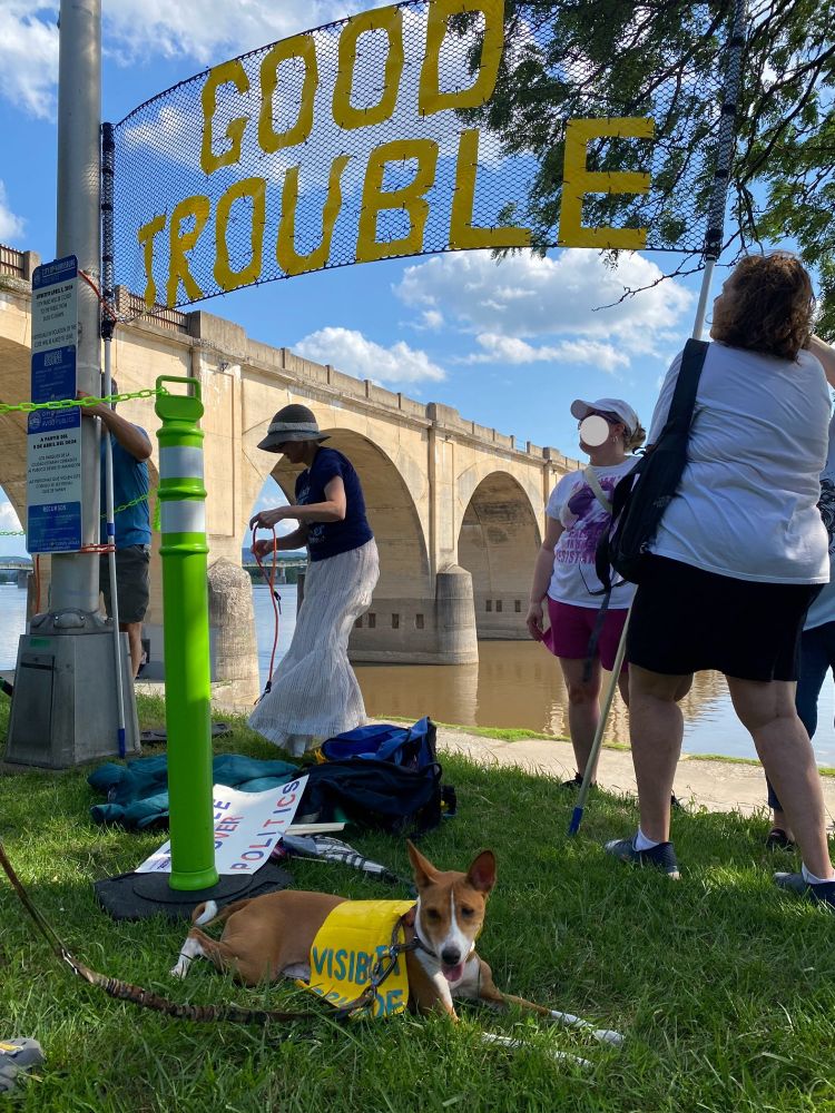 Good Trouble Lives On rally in Harrisburg PA - 1