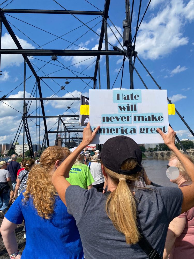 Good Trouble Lives On rally in Harrisburg PA - 3