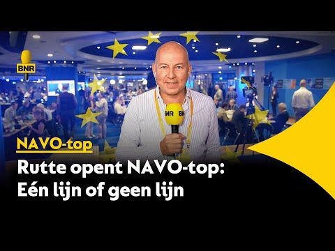 NAVO-top Den Haag: Rutte houdt bondgenoten bij de les