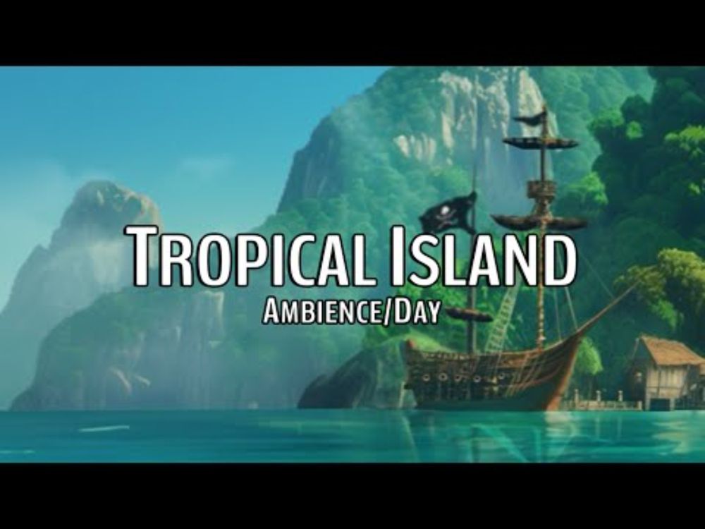 Tropical Island | DnD & RPG Ambience | Day