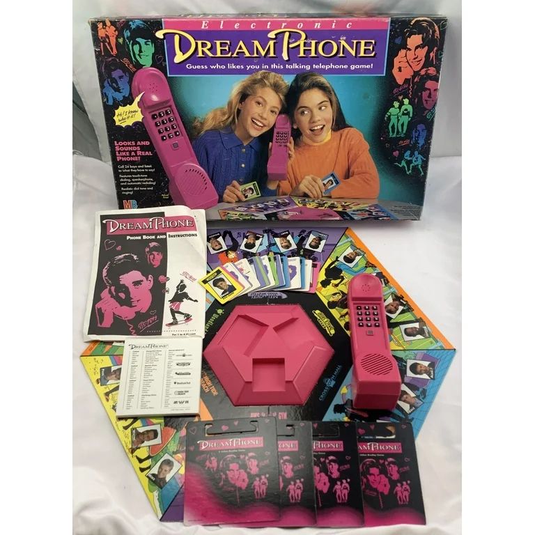 Dream Phone 80s Boardgame. 