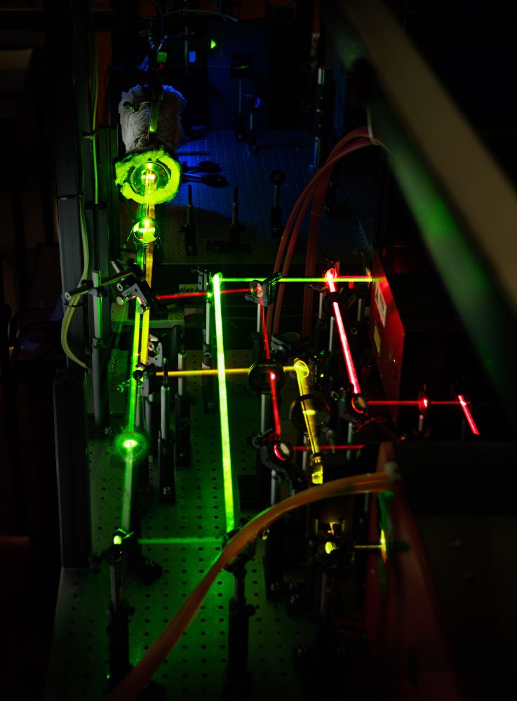 CARS Laser Experimental Setup