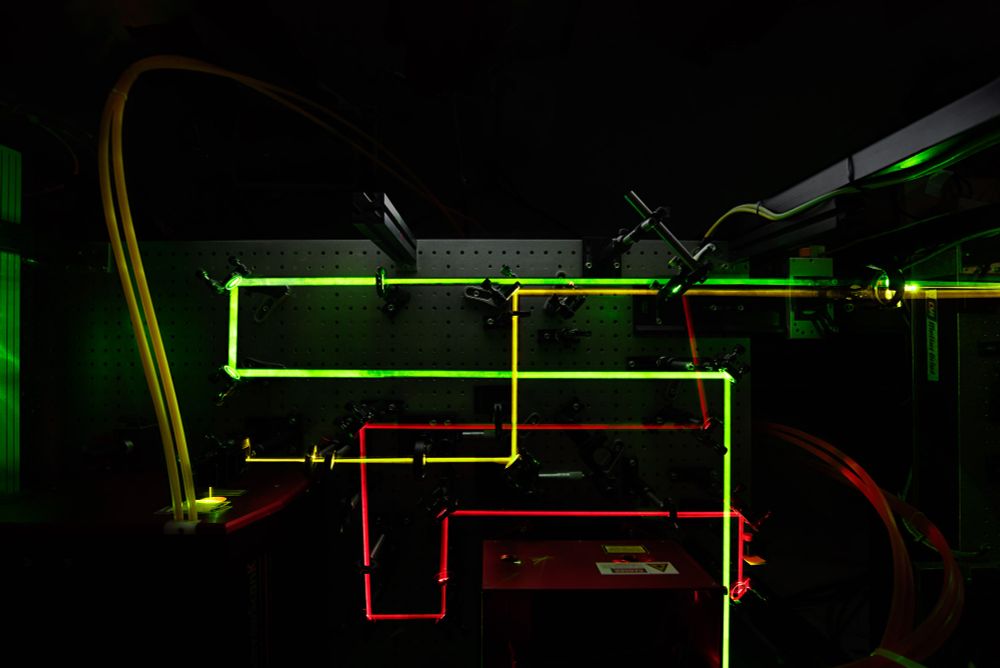 Delay liones of a CARS Probe Laser Setup.