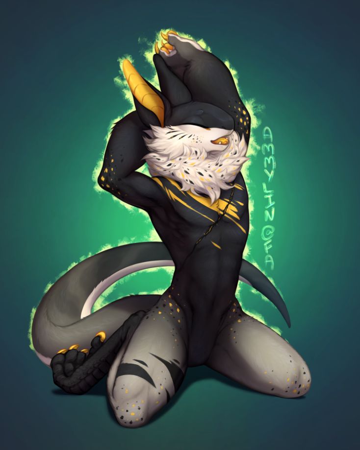 Personal art of my Grem2 Enzo <3 