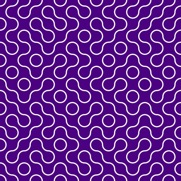 This image shows a random tiling of a square created by the Random Tiling Bot