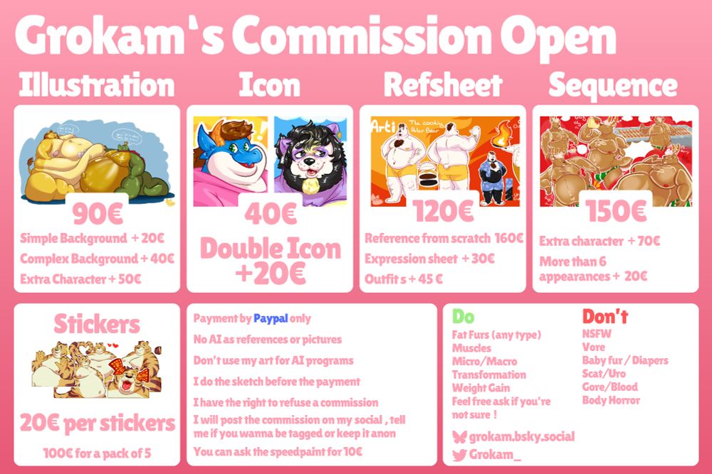 Commission Open !