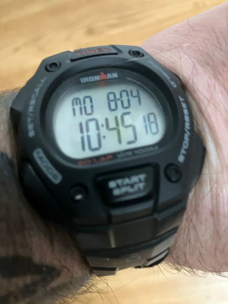 About to #LiveStream the #DailyRoutine of #Meditation #Yoga and #MartialArts! We will start around 11am. Join me on YouTube @AlishareQerechok ! Picture of a cheap watch showing the time 10:45 on 8/4/25. We will be listening to the audiobook “A People’s History of the U.S.”.
