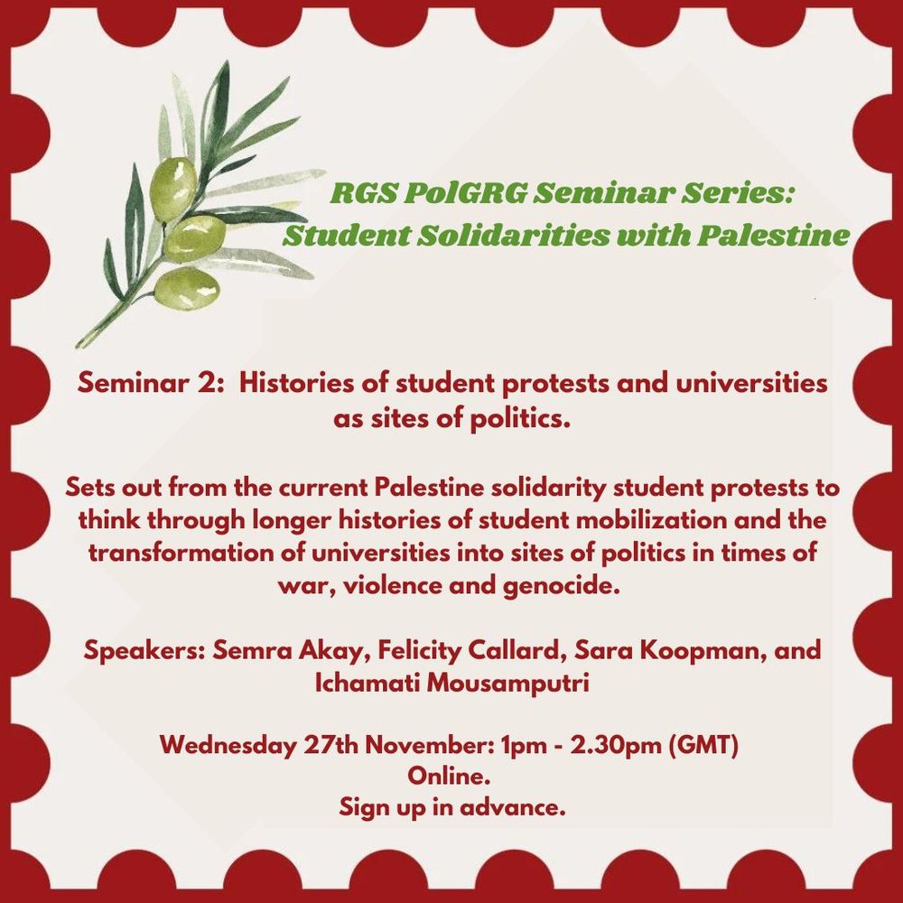 Event poster
