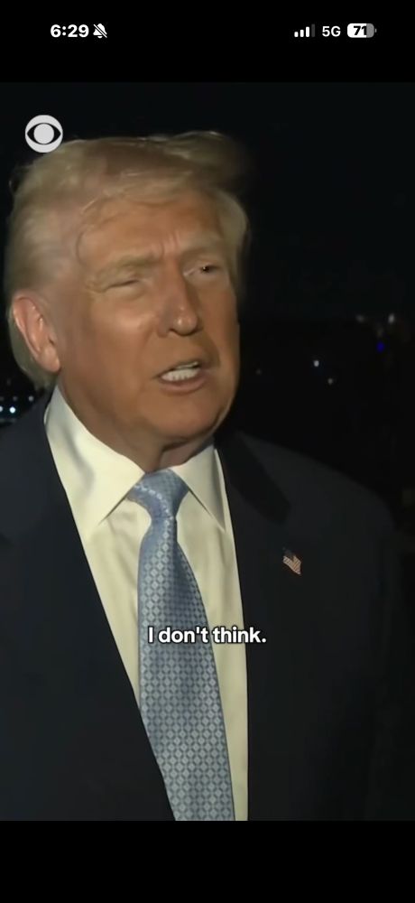 A seriously unwell man in uneven face makeup says the words “I don’t think.” in a rare moment of self-reflection.