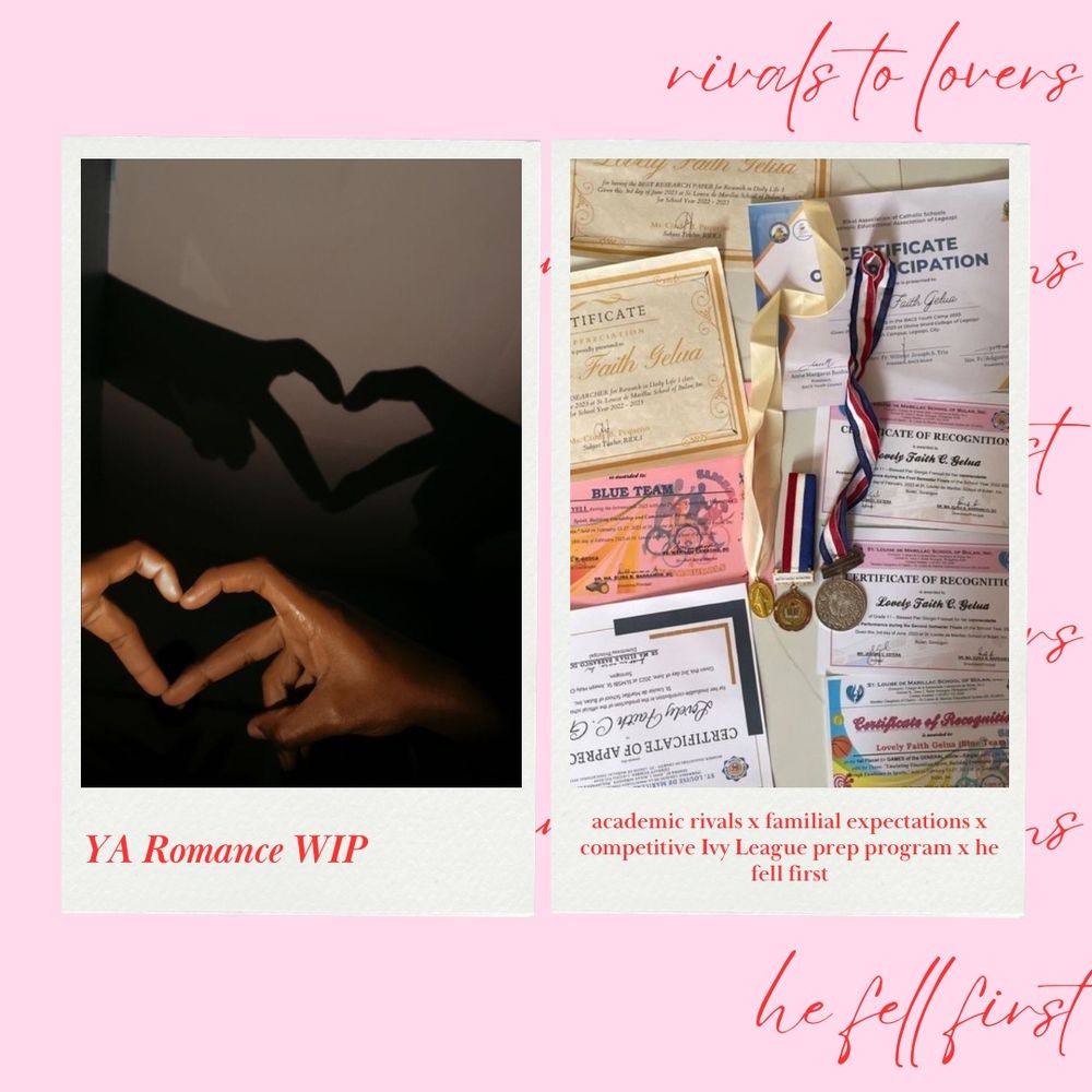 YA Romance WIP - academic rivals x familial expectations x competitive Ivy League boot camp x he fell first