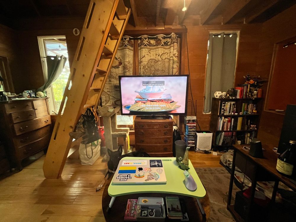 My living room, rearranged. 