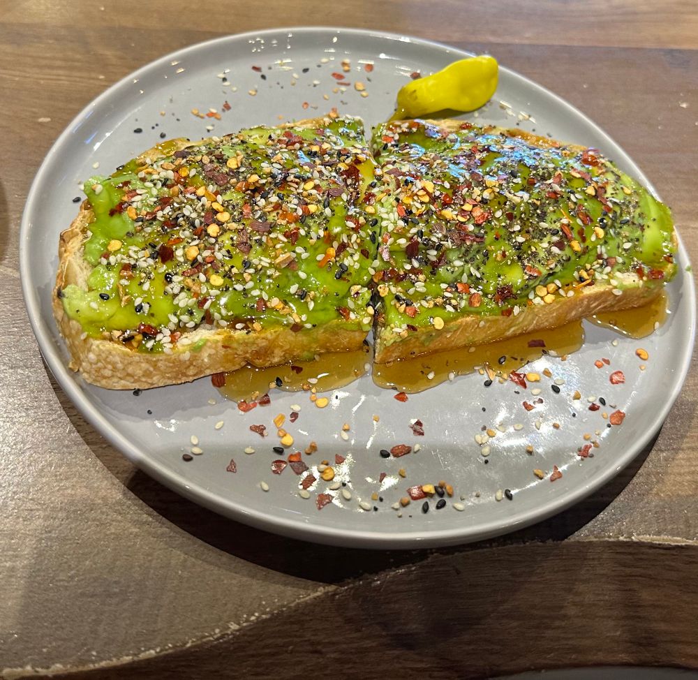 Avocado toast.
