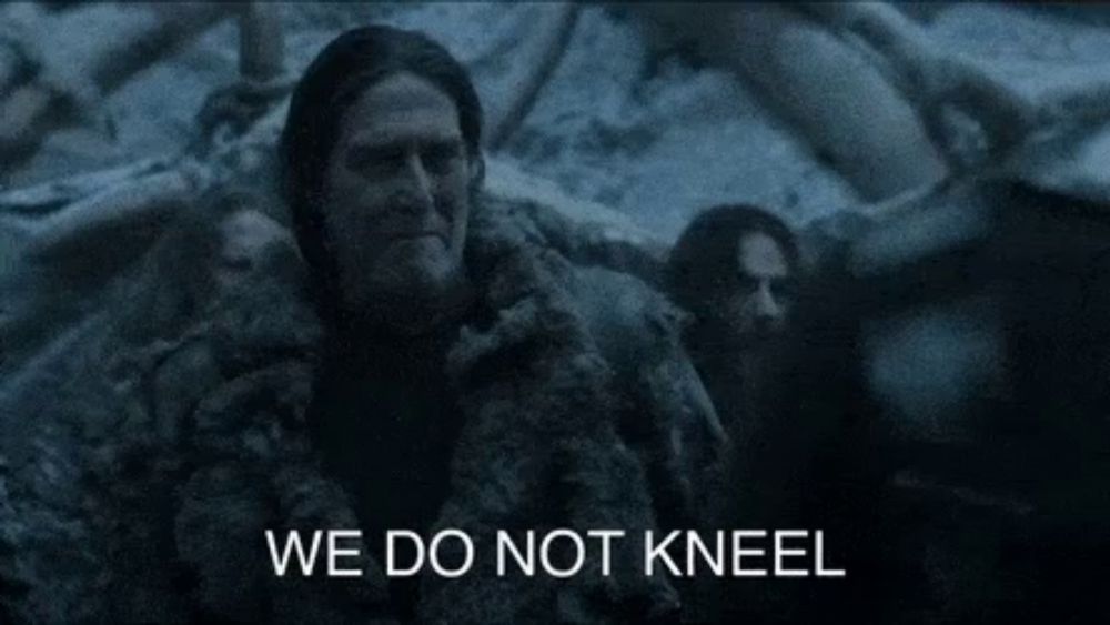 Kneel Bend The Knee GIF