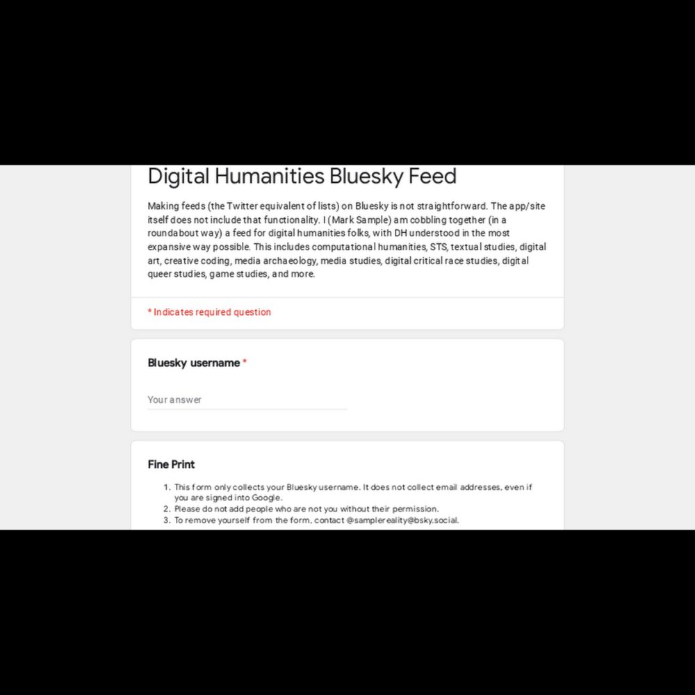 Digital Humanities Bluesky Feed