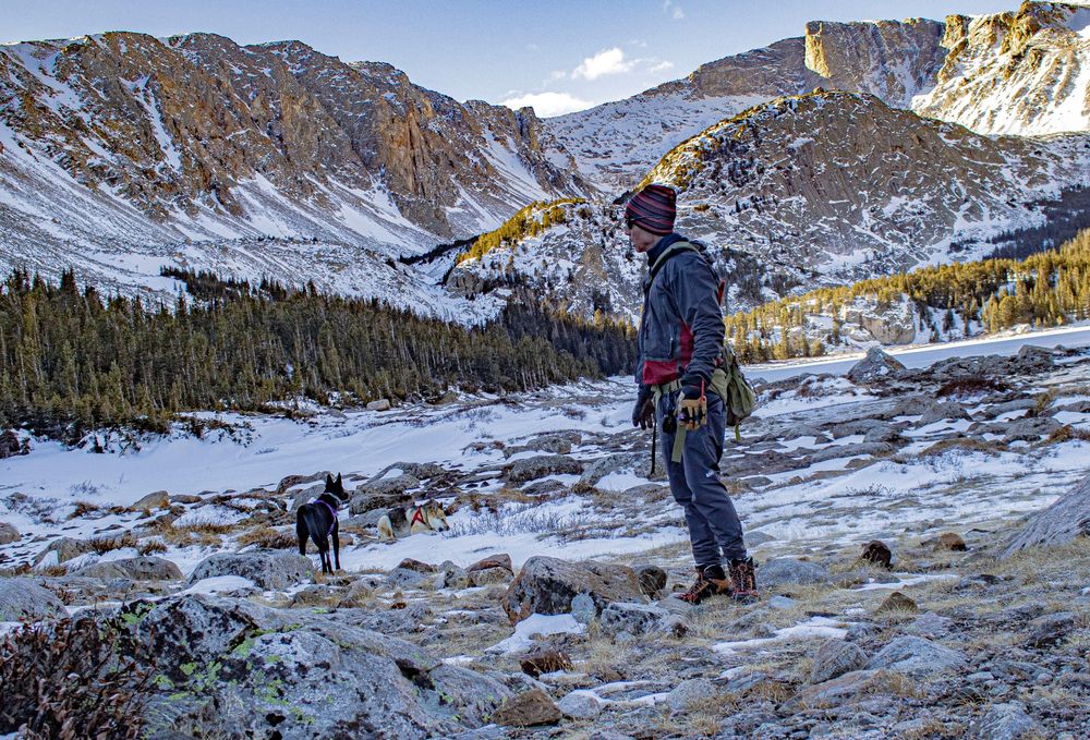 we have not had measurable snow in Red Lodge in Oct and up to now. this could be un-precedented, but NWS RL coop observer records here have a lot of missing data. skimpy snowpack here 2950-3800m +. 