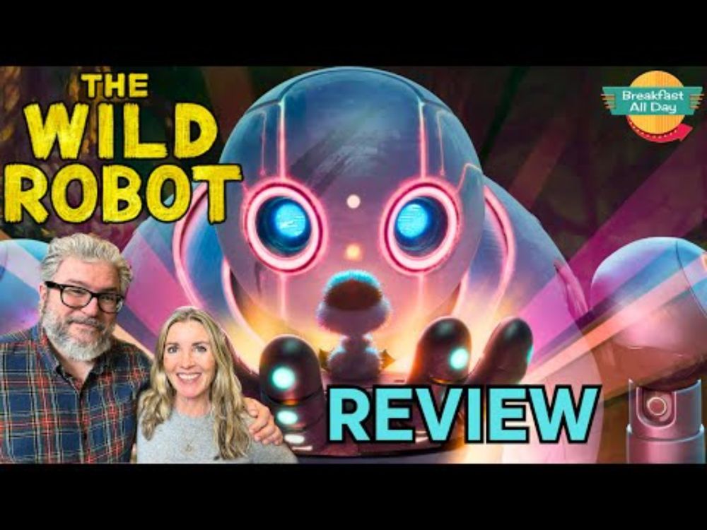 THE WILD ROBOT Movie Review | Lupita Nyong'o | Pedro Pascal | Dreamworks Animation