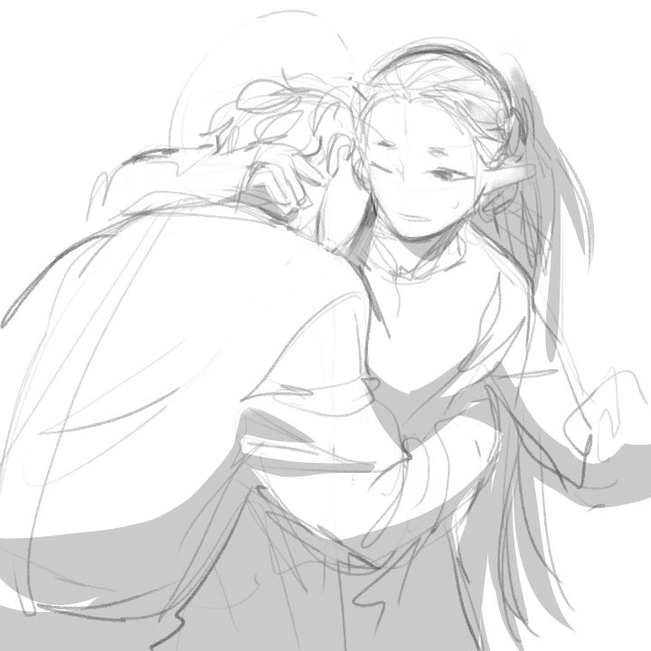 Tendou heavily drunk, leans over Seki