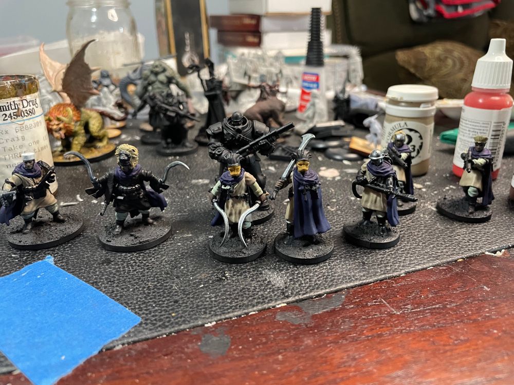 A 700 ducat warband for the Abyssinian sub faction of New Antioch. 