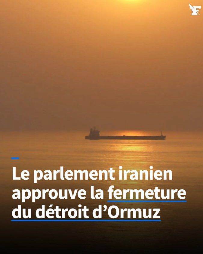 Le parlement iranien approuve la fermeture du détroit d’Ormuz