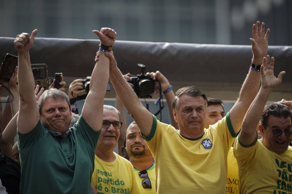 Mônica Bergamo: Tarcísio pressiona Bolsonaro, que resiste a gravar com Nunes para frear subida de Marçal