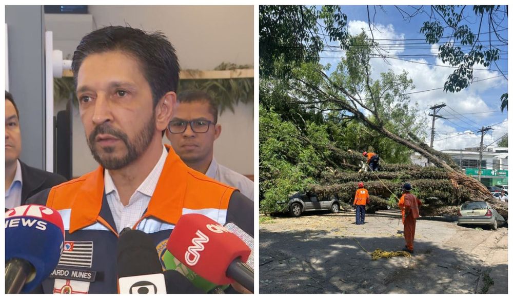 Ricardo Nunes culpa Enel pelos problemas na cidade de SP após temporal