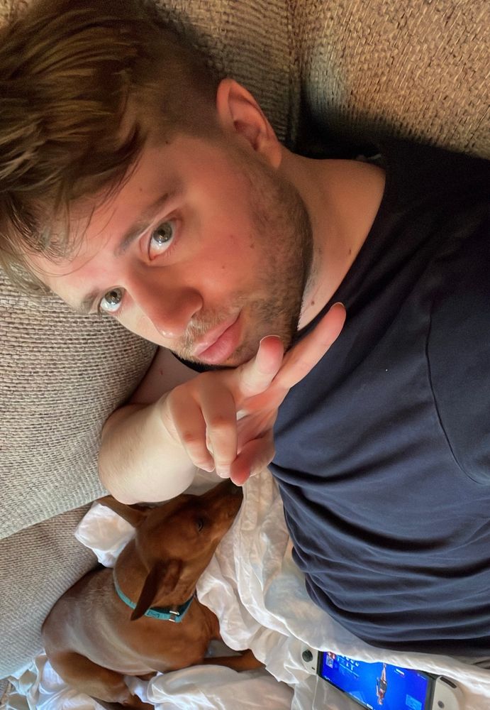 me and a friend’s dog