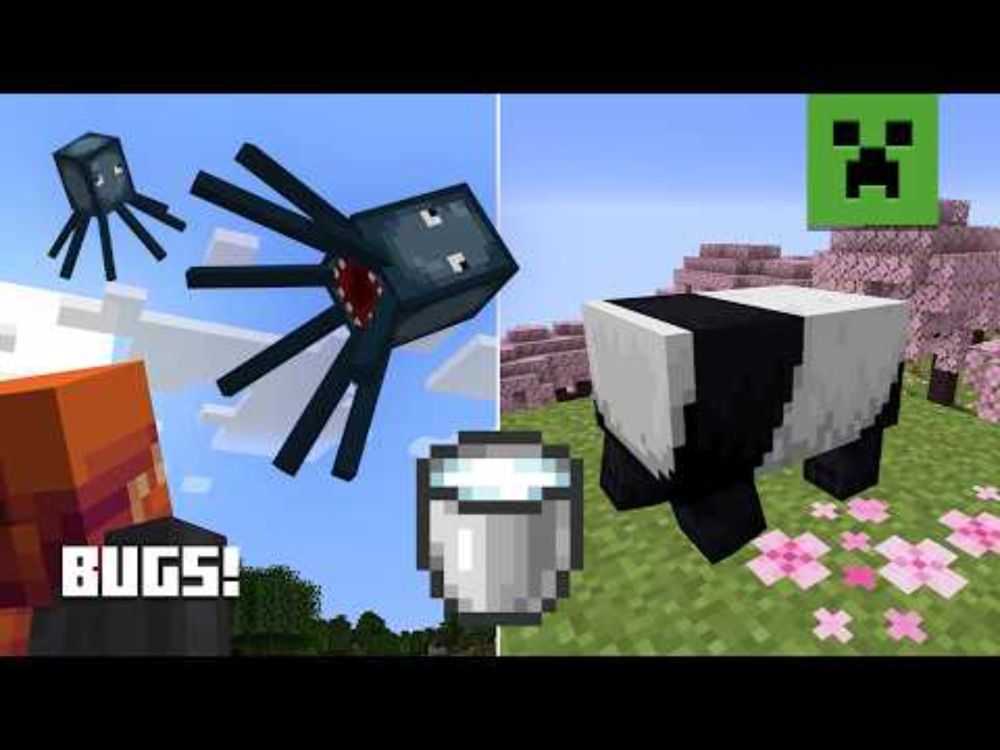 Why Is That Squid Flying? Minecraft Bugs Explained!