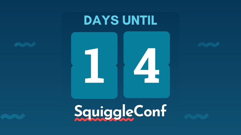 Poster: 14 days until SquiggleConf