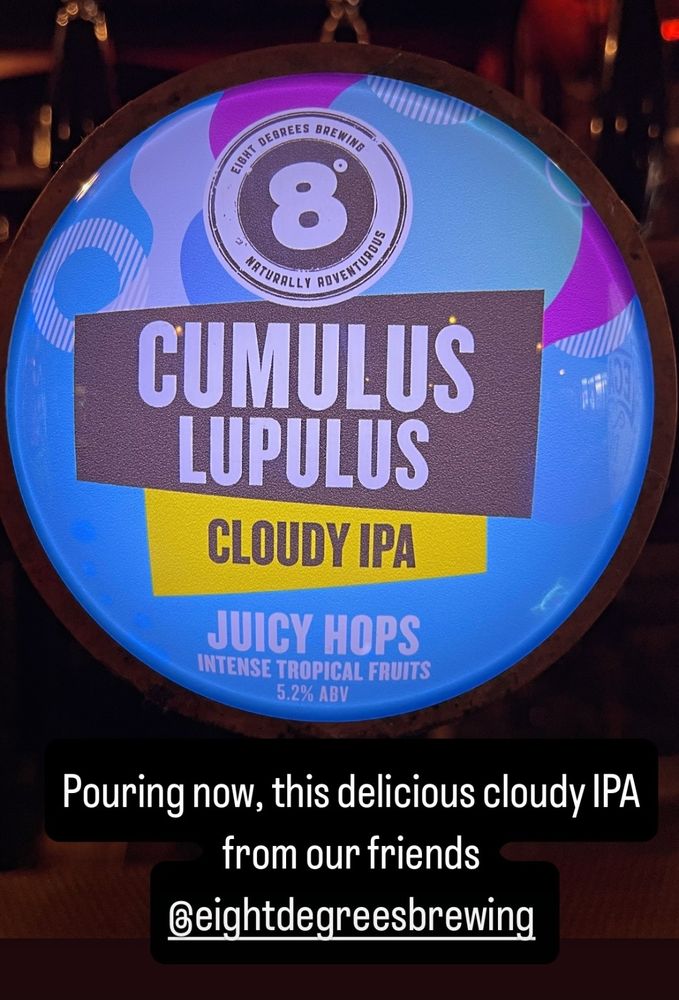 A bar tap for #CumulusLupulusCIPA 