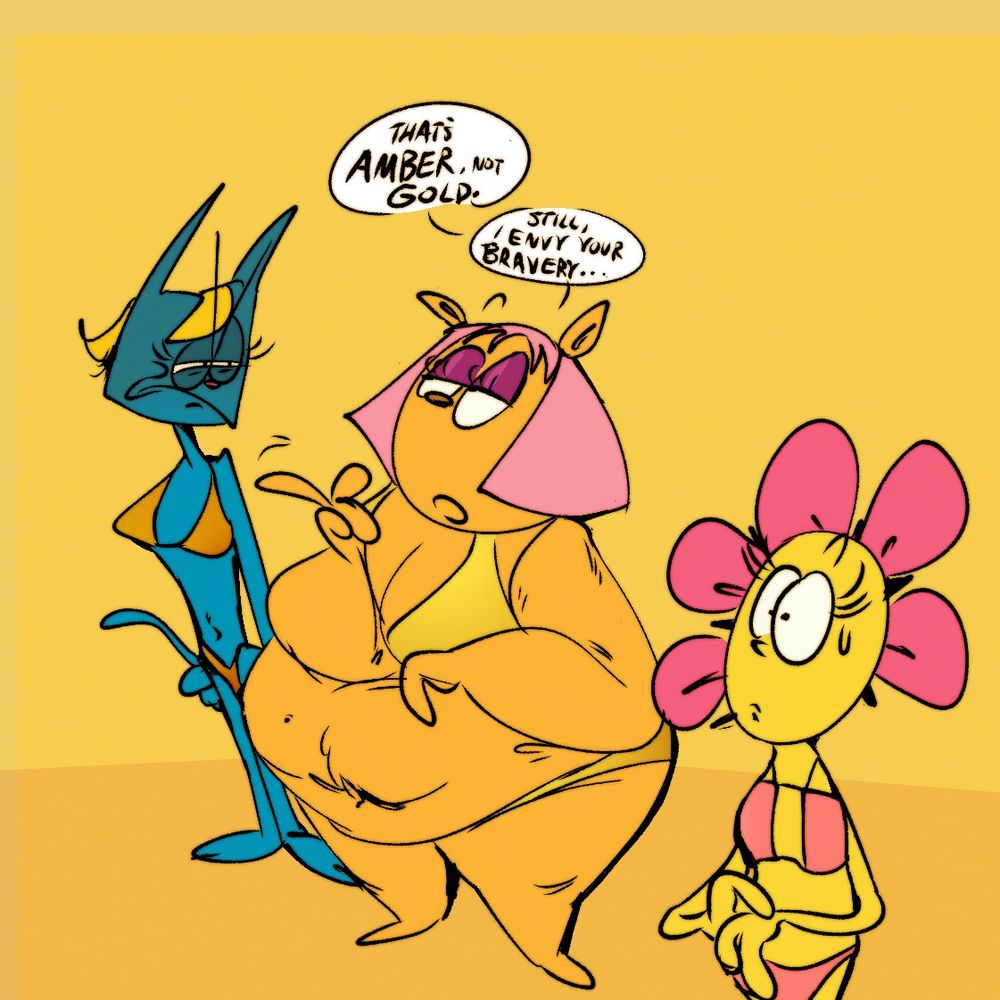 Katy does not appreciate Paula's critique of her attempt to "trend". Sunny serves as a first-hand witness for whatever happens next.