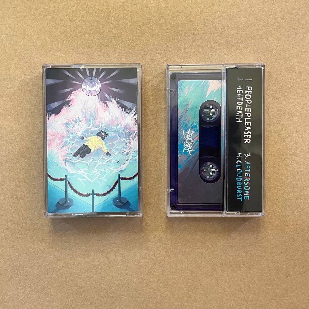 a cassette of log off and go outside!! by NOISE ARTIFACT
